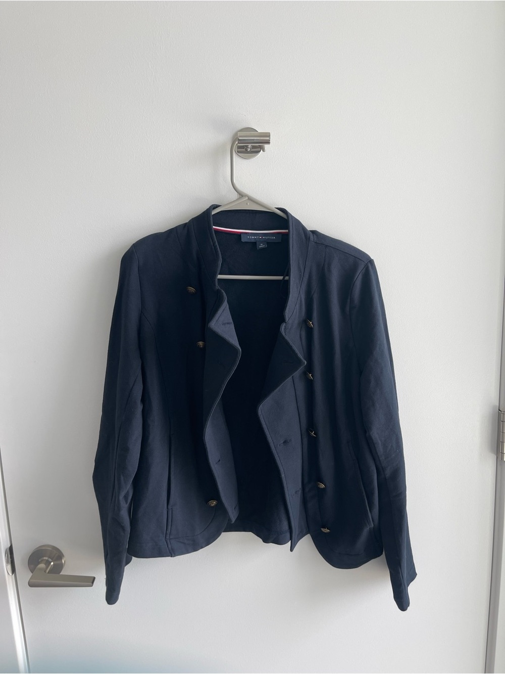 Tommy Hilfiger Women's Navy Double-Breasted Jacket